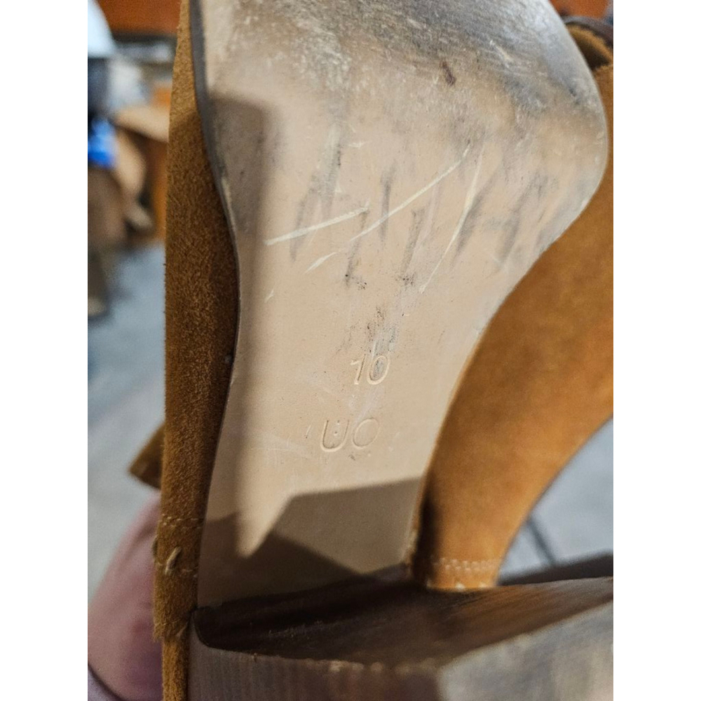 Women's Urban Outfitters Boots, Brown, Size 10 - Picture 6 of 6